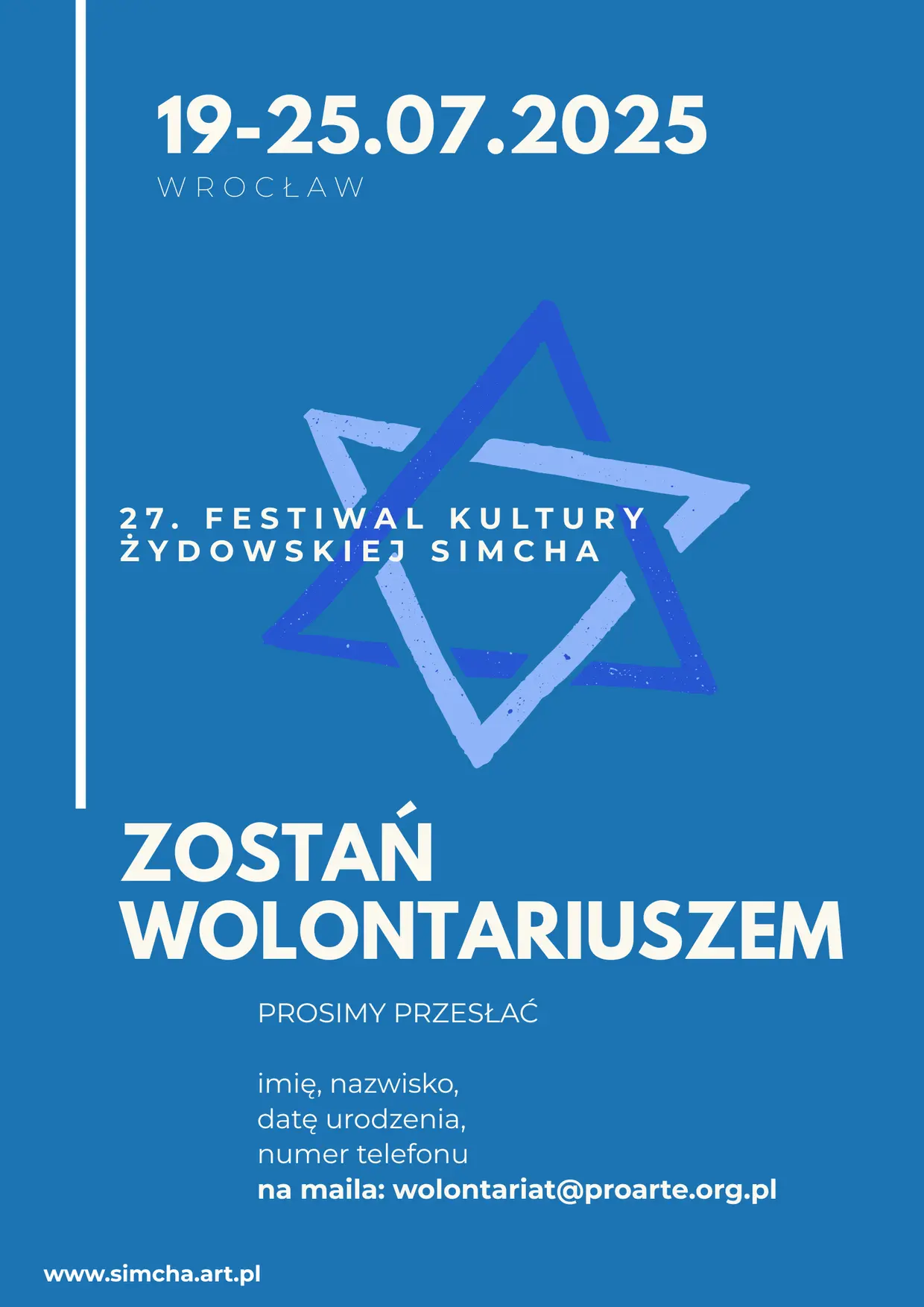 Plakat SIMCHA wolontariat.png