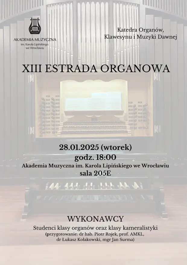 XIII Estrada organowa