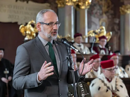 Przem&oacute;wienie Ministra Zdrowia - Pana dra Adama Niedzielskiego