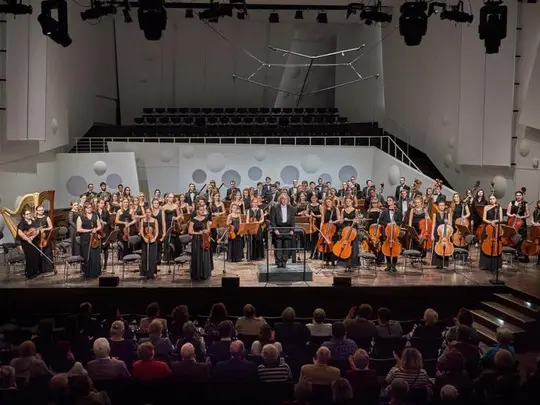 Koncert Europejskiej Studenckiej Orkiestry Symfonicznej - Hochschule für Musik Carl Maria von Weber Dresden 21.11.2016