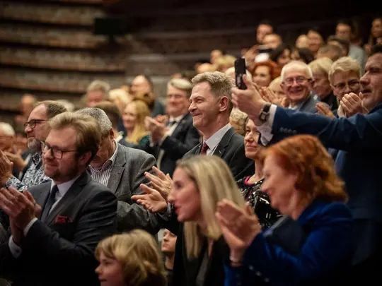 Goście zgromadzeni na Nadzwyczajnym Koncercie Jubileuszowym