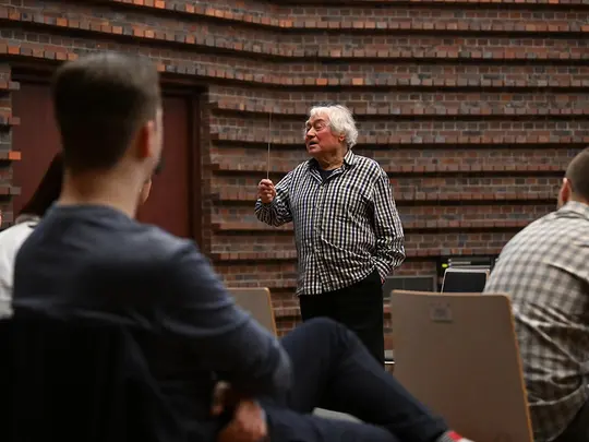 Maestro Jerzy Maksymiuk