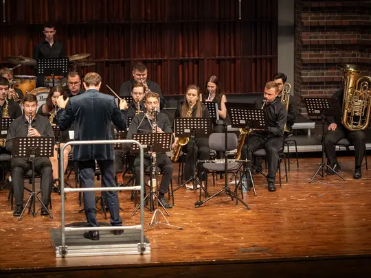 Concert of the AMKL Wind Orchestra, conductor - Piotr Bugaj