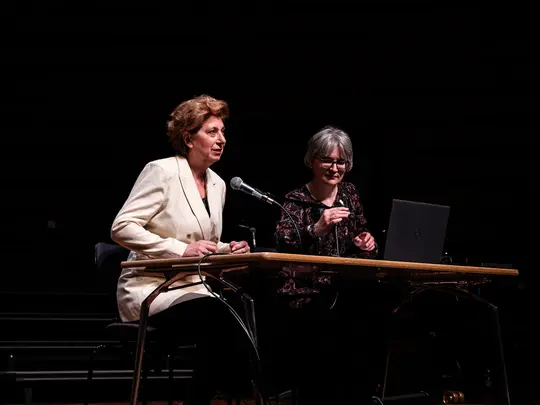 Speech by the Head of the Department of Music Education - Dr. Maria Zawartko, on the current activities of the Department and plans for the future, mgr Olivia Kaczyńska