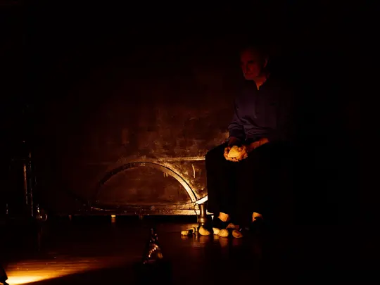 Music and movement performance entitled "Nourish Yourself with Drops of Frankincense and Cardamom Juice"