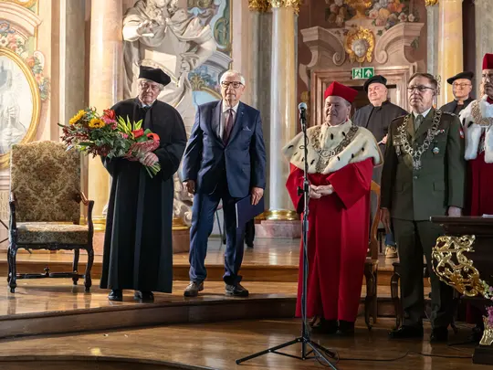Winner of the Wrocław Scientific Award, Prof. Bogusław Fiedor