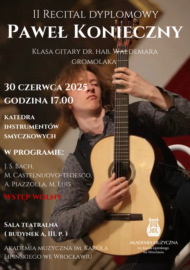 Recital Dyplomowy - Paweł Konieczny