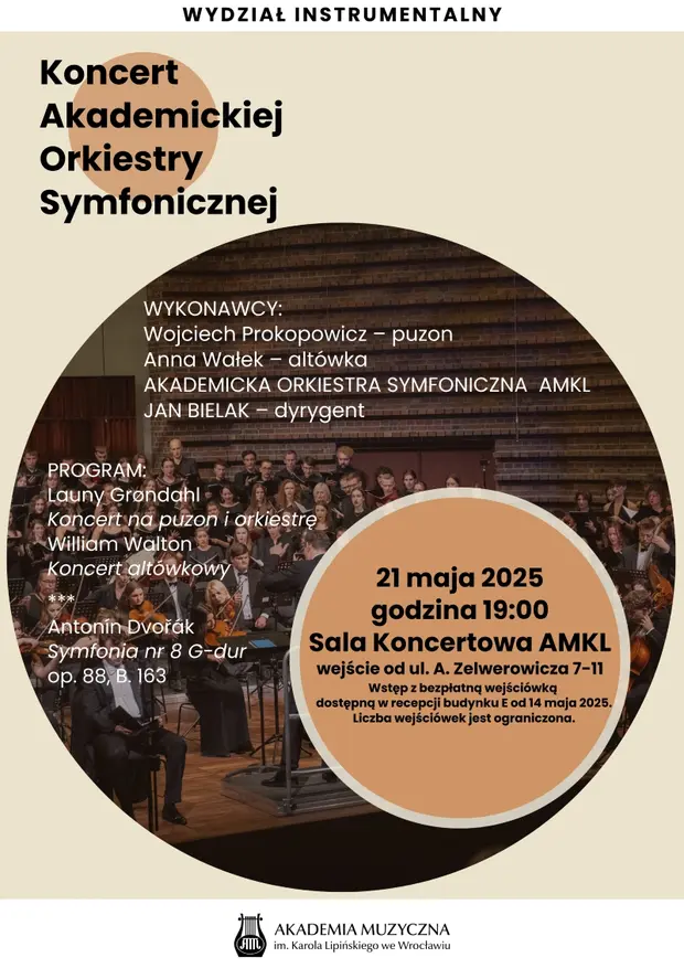 Koncert Akademickiej Orkiestry Symfonicznej