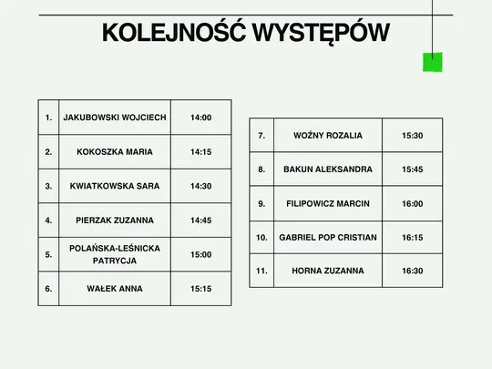 Konkurs Małych Form