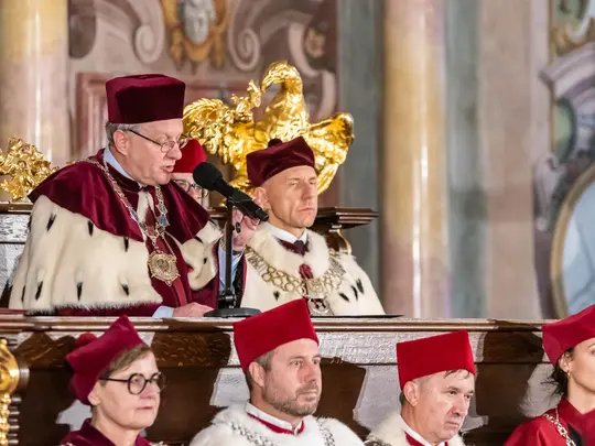 Speech by the Chairman of KRUWiO, His Magnificence, Rector of the University of Wrocław, Prof. Dr. hab. Robert Olkiewicz
