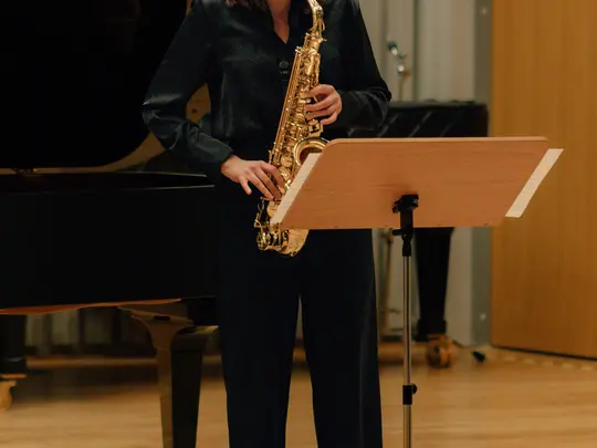 Koncert Laureat&oacute;w Międzynarodowego Konkursu Saksofonowego w Sali Koncertowej OSM I i II st. im. K. Szymanowskiego we Wrocławiu