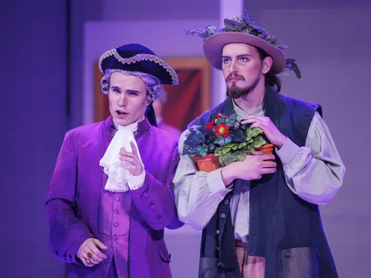 Damian Szczepański (Count), Michał Zborowski (Gardener)