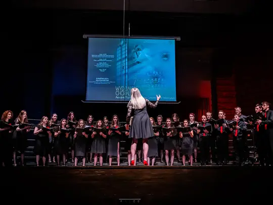 Izabela Gach&ndash;Kaszuba and the Gaudeamus Choir of the Nysa Cultural Center