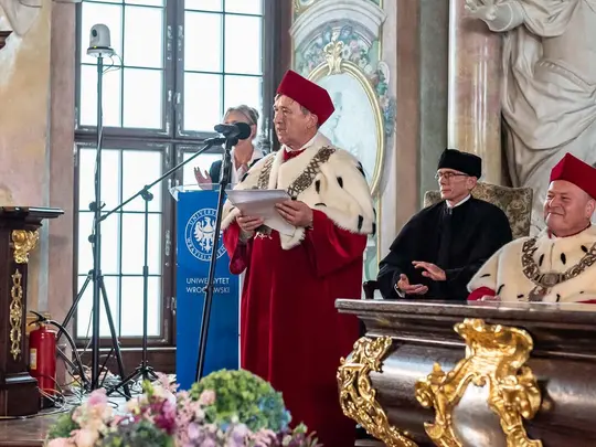 His Magnificence, Rector of the University of Economics, Prof. Czesław Zając