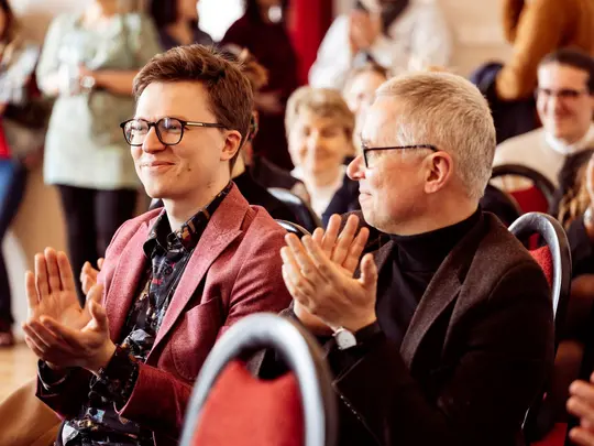 dr hab. Adam Porębski, dr hab. Marcin Trzęsiok, prof. AM