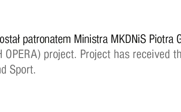 Spektakl operowy Cos&igrave; Fan Tutte