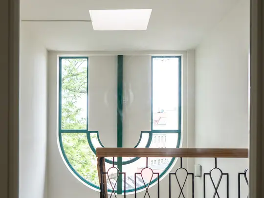 Klatka schodowa, bud. F, fot. archiwum AMKL