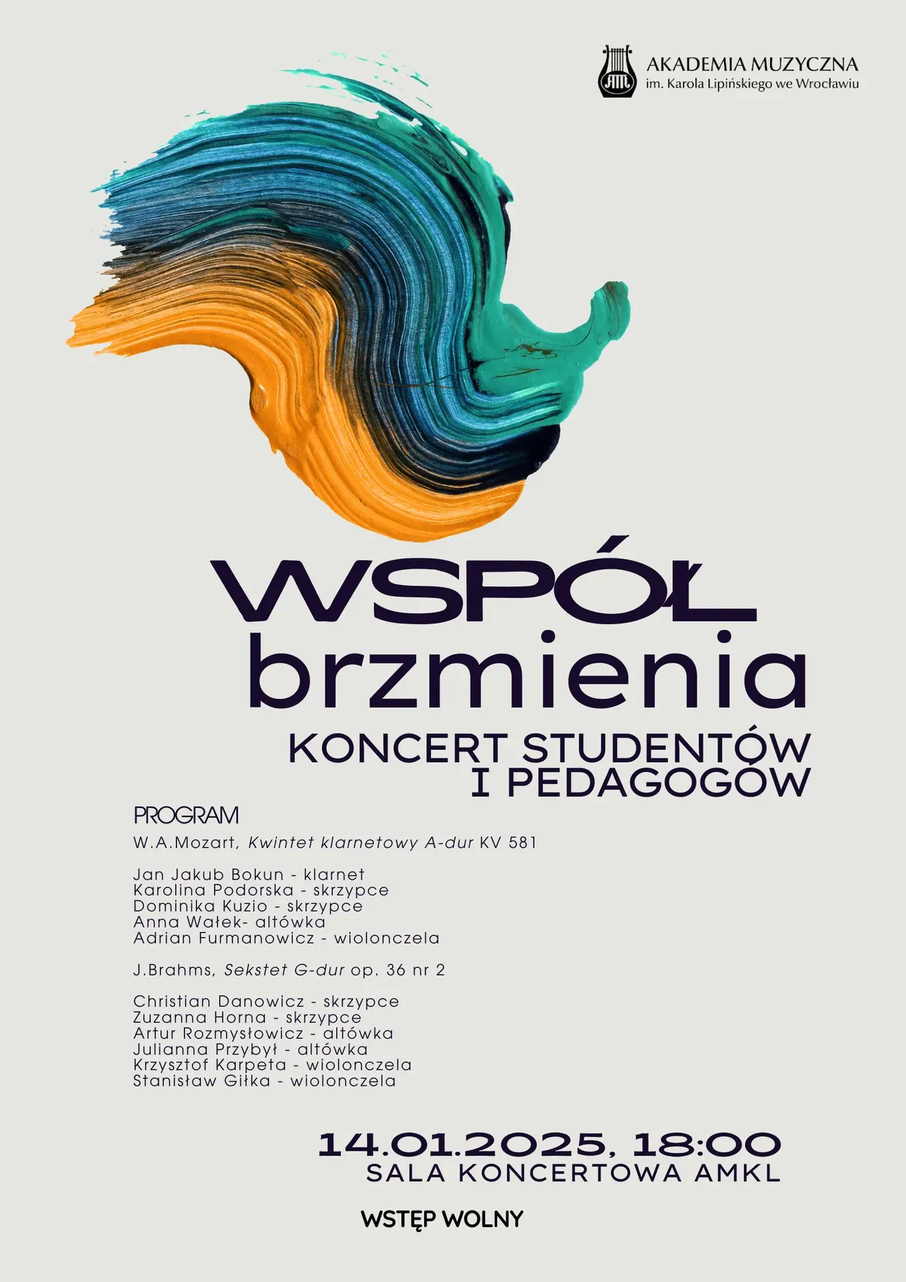 WSPÓŁbrzmienia - Koncert Studentów i Pedagogów AMKL