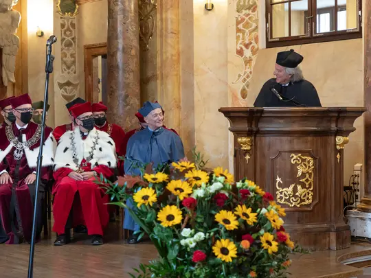 Przemowa Doktora Honoris Causa AMKL, prof. dr. hab. Marka Pijarowskiego
