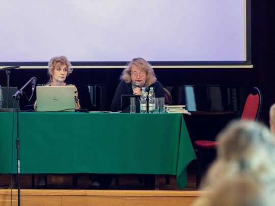 dr Daniela Colonna-Kasjan i dr hab. Lidia Kataryńczuk-Mania, prof. UZ