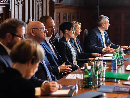 Away meeting of the Education, Science and Youth Committee of the Sejm of the Republic of Poland at the Academy of Music in Wrocław on April 20, 2023.