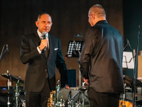 JM Rektor prof. dr hab. Krystian Kiełb  oraz prof. dr hab. Jakub Stankiewicz