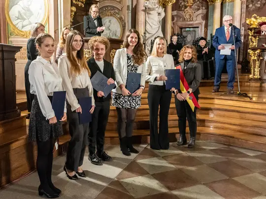 Scholarship recipients of the Mayor of Wrocław for outstanding doctoral students