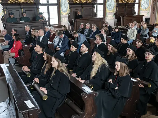 Promoted doctors and habilitated doctors of art