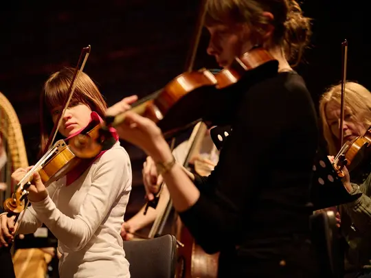 Pr&oacute;ba otwarta Akademickiej Orkiestry Symfonicznej