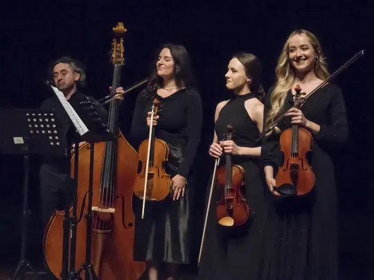 Mirosław Mały,  Barbara Olearczyk, Gabriela Bombola, Wiktoria Linek