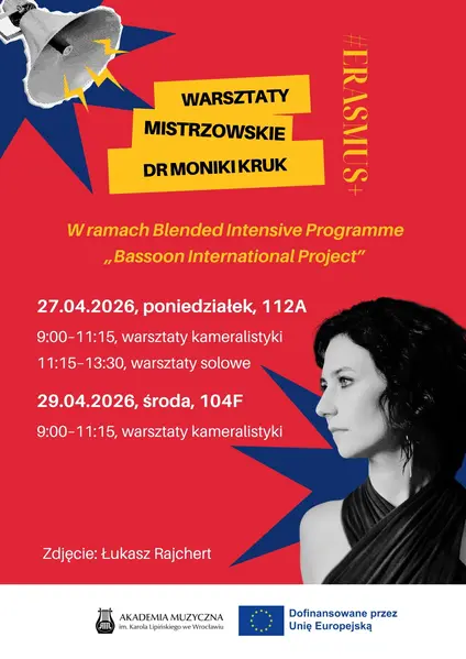 Warsztaty mistrzowskie dr Moniki Kruk