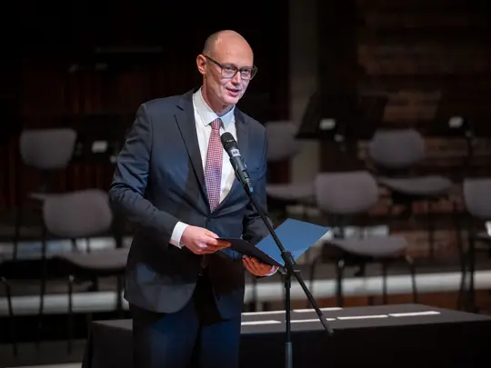 Koncert laureat&oacute;w - Dyrektor Wrocławskiego Centrum Akademickiego Tomasz Janoś