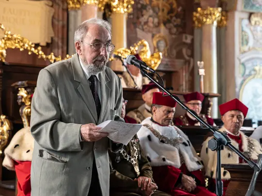 Laureat Wrocławskiej Nagrody Naukowej prof. Janusz Degler