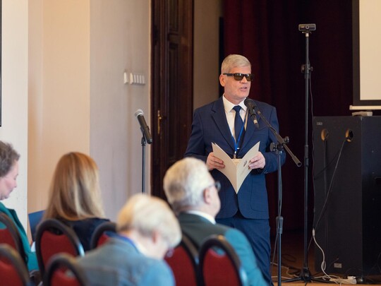 Wystąpienie dr. hab. Pawła Cylulko - Kierownika Zakładu Muzykoterapii AMKL