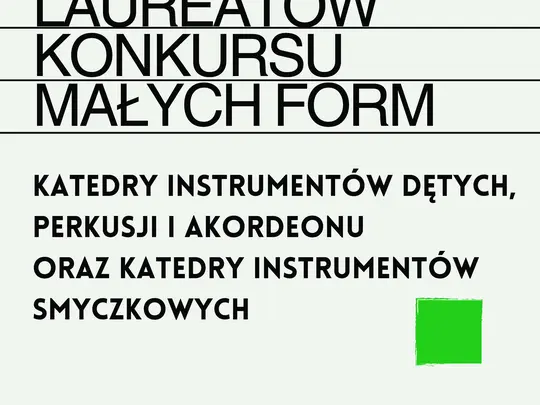 Konkurs Małych Form