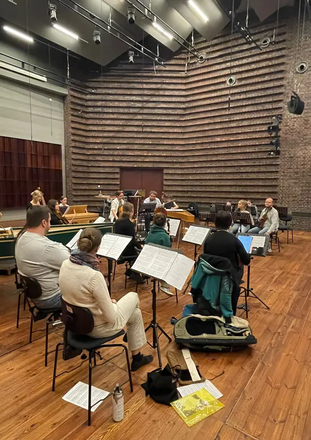 Pr&oacute;by do Koncertu Barokowej Orkiestry Akademickiej