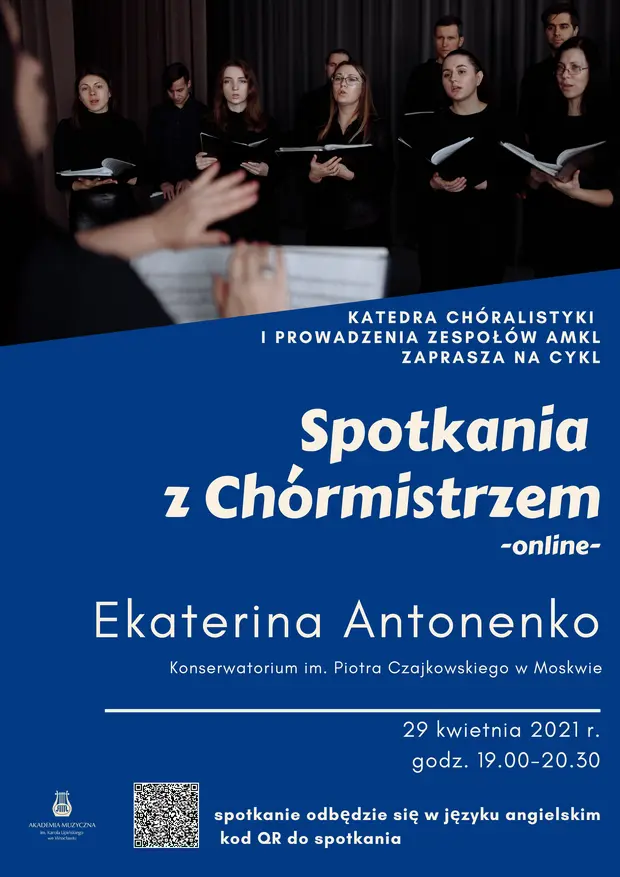 Spotkanie z ch&oacute;rmistrzem &ndash; Ekaterina Antonenko