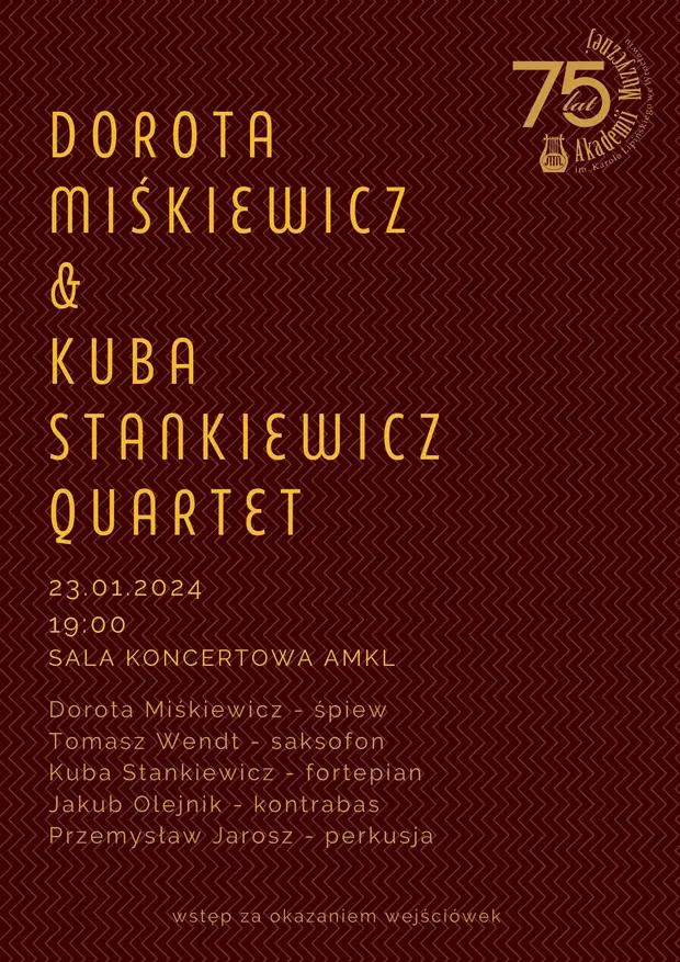 Dorota Miśkiewicz & Kuba Stankiewicz Quartet
