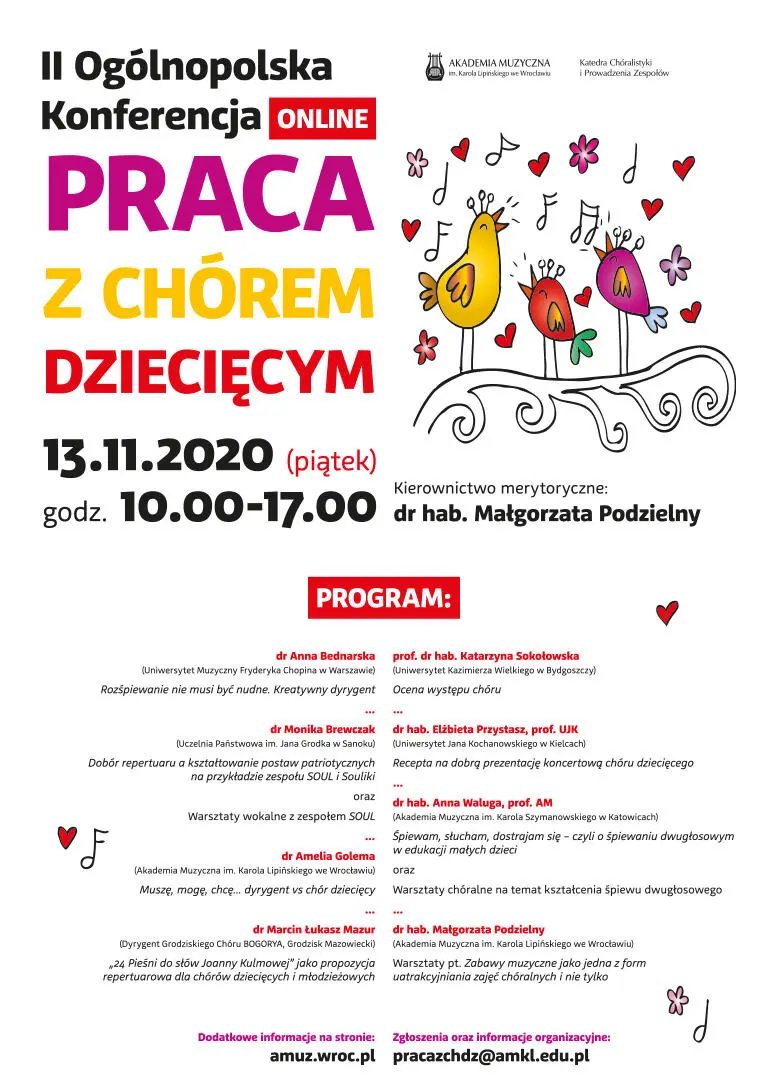 Plakat_Praca z chórem dziecięcym_NA STR. WWW.jpg