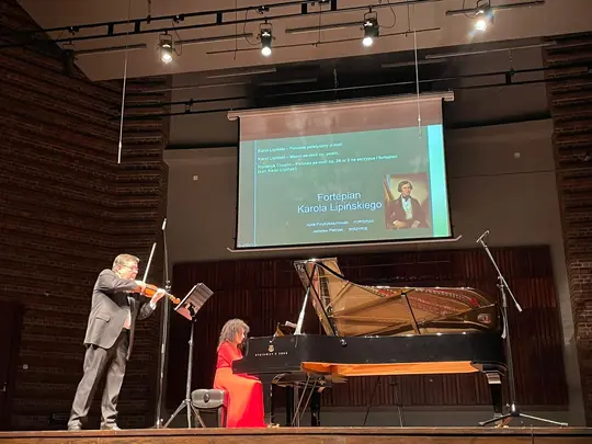 Karol Lipiński's piano