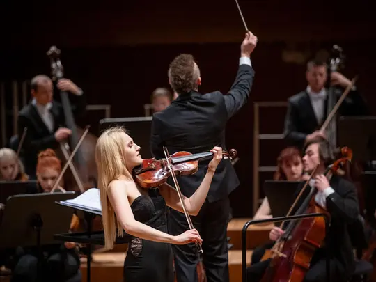 Karolina Podorska oraz Akademicka Orkiestra Symfoniczna