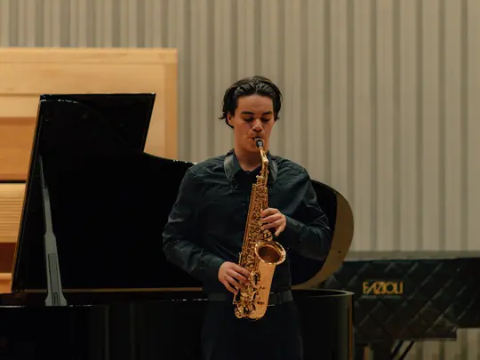 Concert of the Winners of the International Saxophone Competition at the Concert Hall of the Karol Szymanowski Primary and Secondary Music School in Wrocław