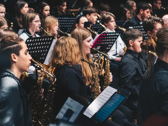 Gala Concert of the Saxophone Orchestra Participants
