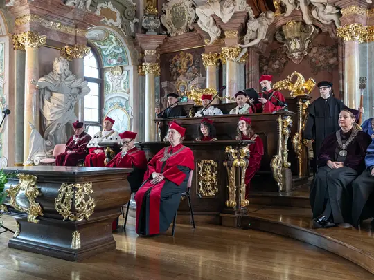 Wystąpienie Prorektor Akademii Sztuk Teatralnych ds. Filii we Wrocławiu  dr hab. Eweliny Ciszewskiej