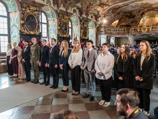 Matriculation of students of Wrocław universities