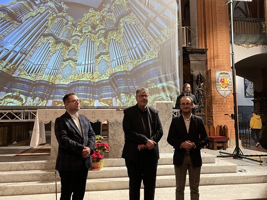 Prof. Marek Toporowski, PhD, Łukasz Kołakowski, MA, Jan Surma, Concert accompanying the Ernst K&ouml;hler International Organ and Organological Conference