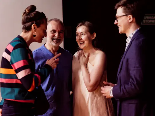 dr hab. Paula Jaszczyk, prof. ASP, Magdalena Owczarek, Maciej Bargiełowski, dr hab. Adam Porębski