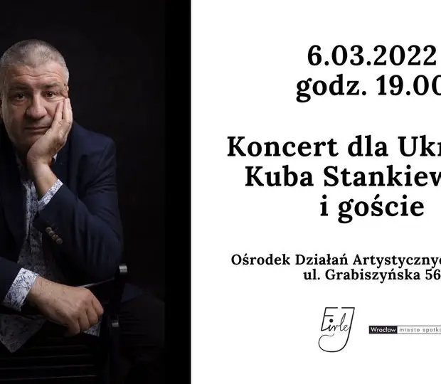 Plakat koncertu Kuba Stankiewicz Quartet