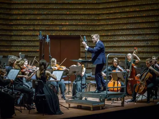 Uczestnicy II Og&oacute;lnopolskiego Konkursu Student&oacute;w Dyrygentury im. Adama Kopycińskiego