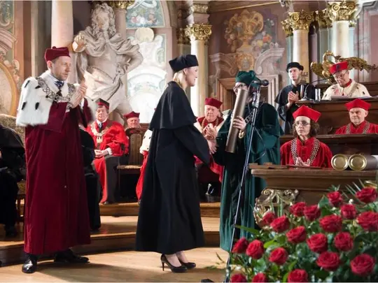 Uroczysta promocja, dr Aleksandra Kubas-Kruk